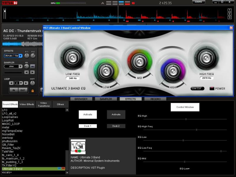 VirtualDJ A COOL VST EQUALIZER